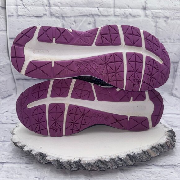 Asics Gel Contend 4 Running Shoes Womens 11D T765N Gray Purple Casual Athletic - Picture 11 of 11